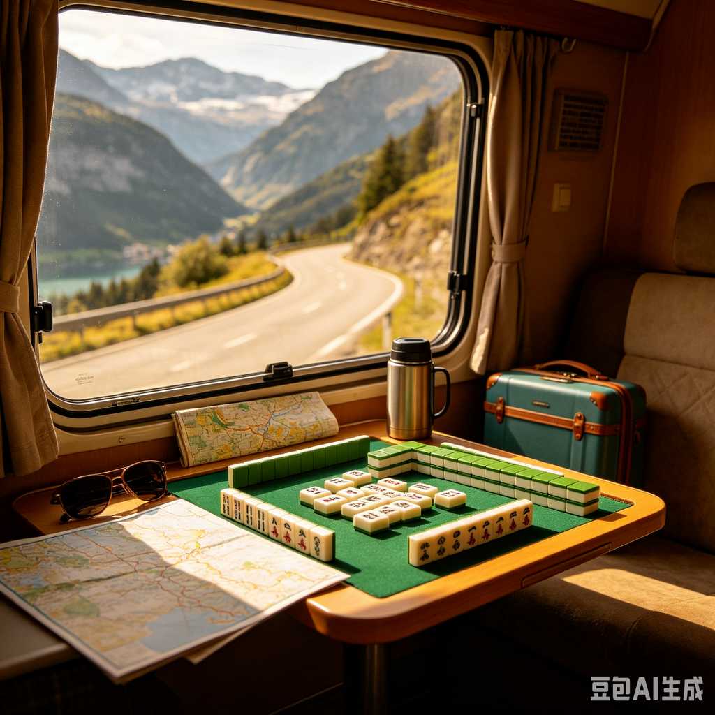 christmas gift mahjong set