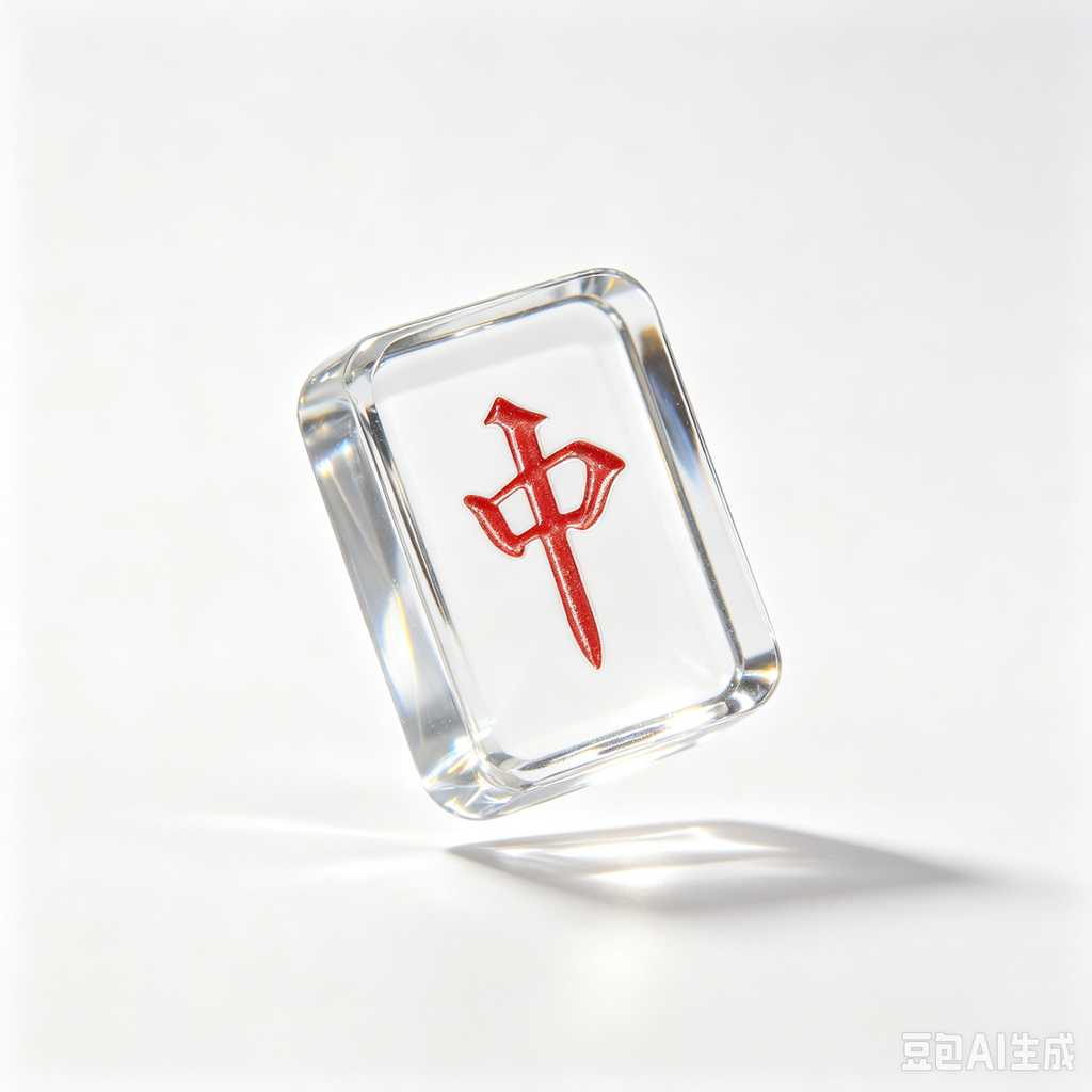 stylish text mahjong set