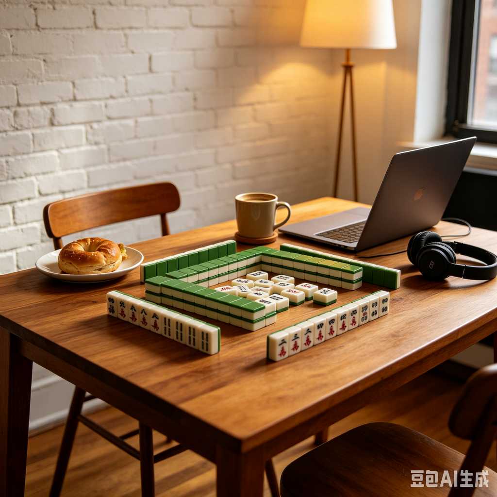 modern minimalist mahjong set