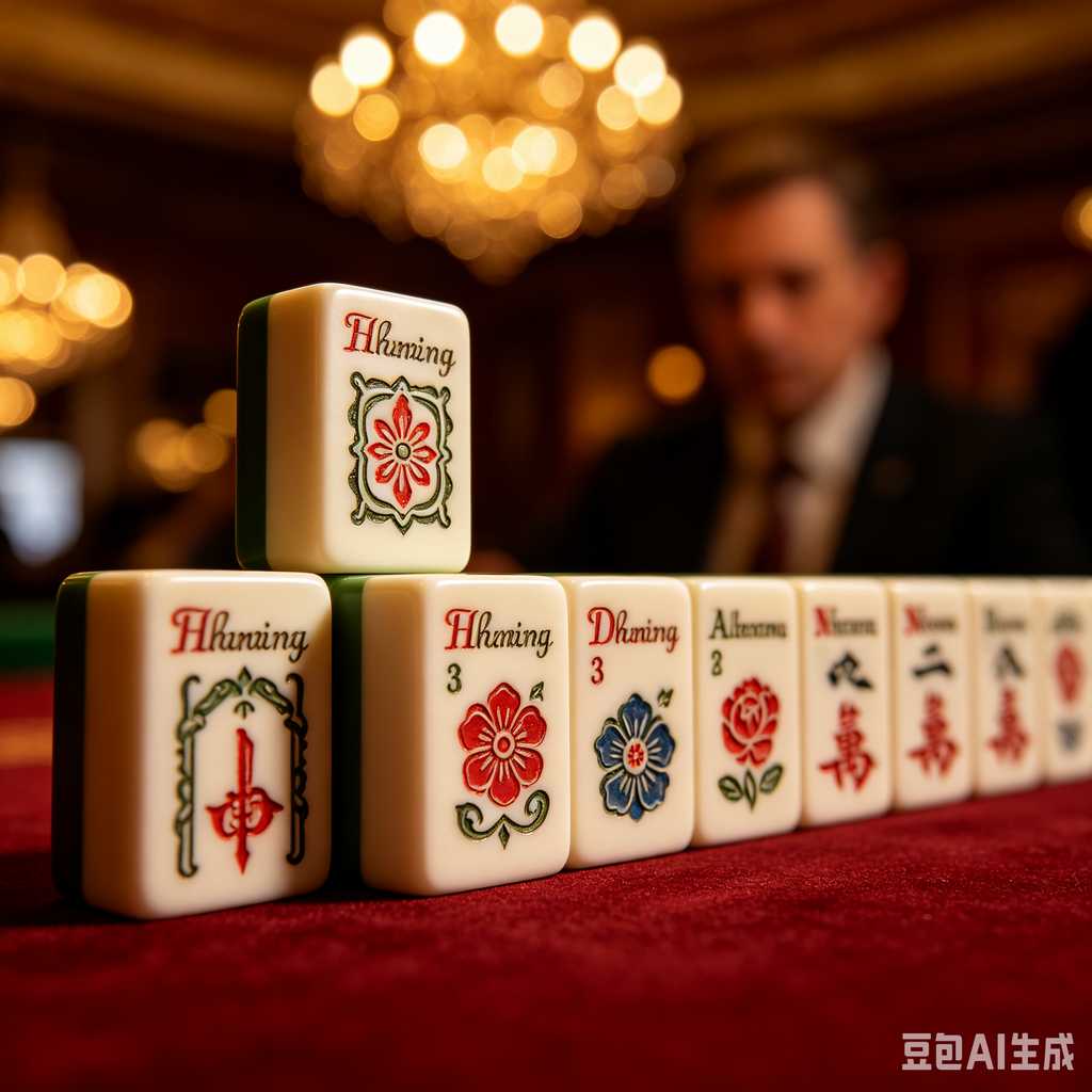 premium resin mahjong game set